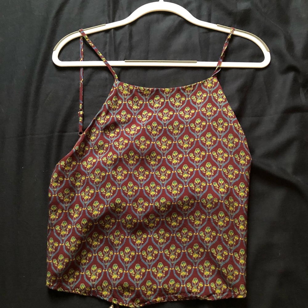 Cropped tank top